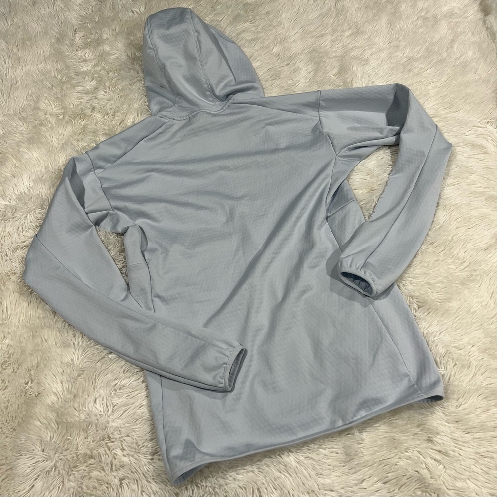 Adidas Terrex Tech Flooce Light Hooded Hiking Jacket Mens Small - Picture 10 of 14